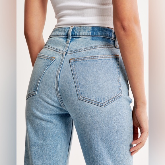 NWT Abercrombie & Fitch High Rise 90s Relaxed Jean - Picture 5 of 12